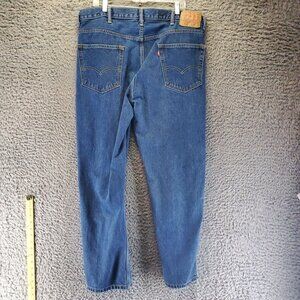 Levis Jeans Mens Size 40x30 Blue 550 Relaxed Fit Tapered Leg Denim Classic